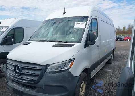 2021 Mercedes-Benz Sprinter 2500 High Roof I4 Diesel from USA, damaged, VIN W1Y4DCHY9MT068699